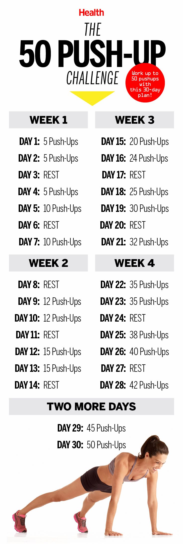 30 Month Fitness Challenge