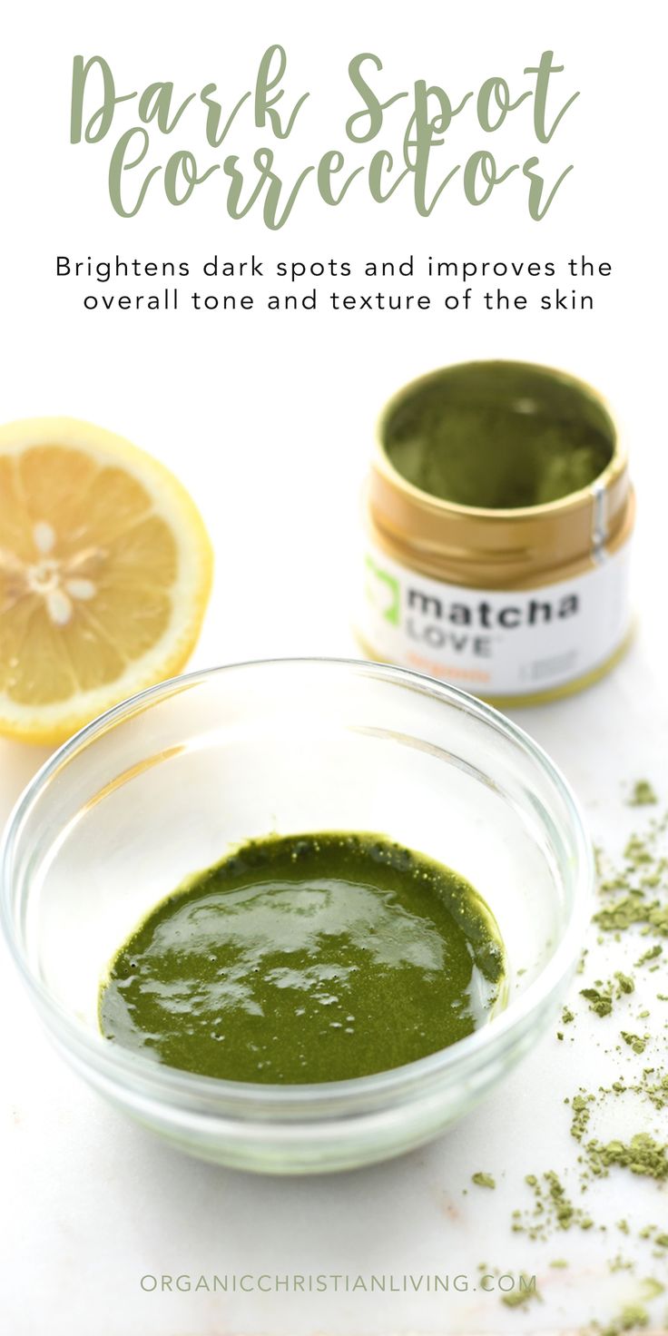 Idée pour DIY Masque : Matcha Green Tea Mask | Dark Spot Remover On ...