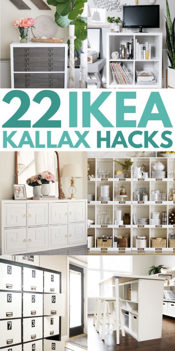 Best Decor Hacks 21 IKEA Kallax Hacks That You Need In