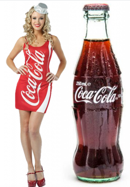 Coca Cola modèle et bouteille