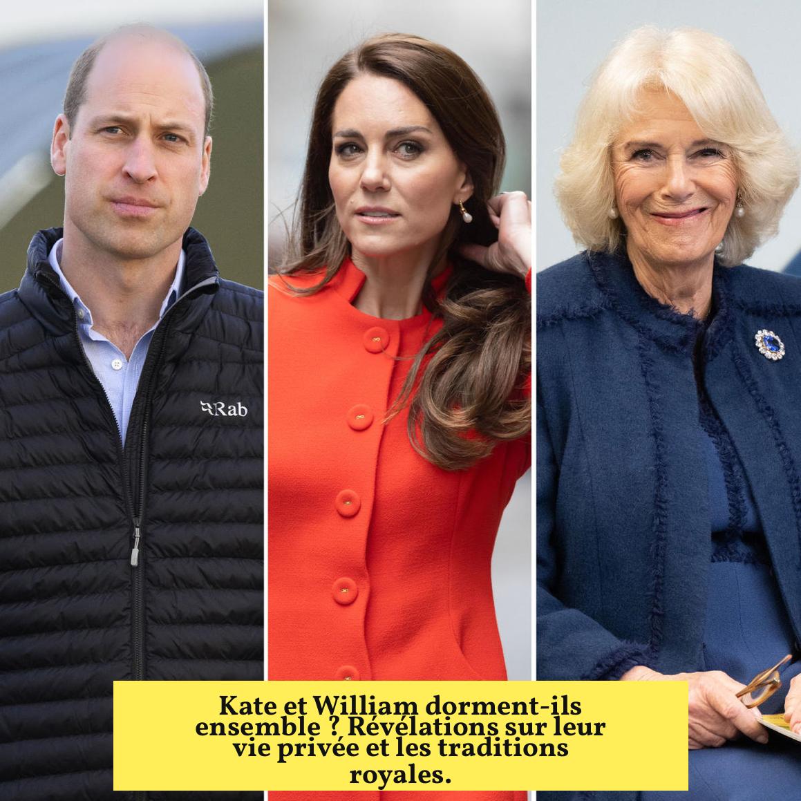 Kate et William dorment-ils ensemble ? Révélations sur leur vie privée et les traditions royales.