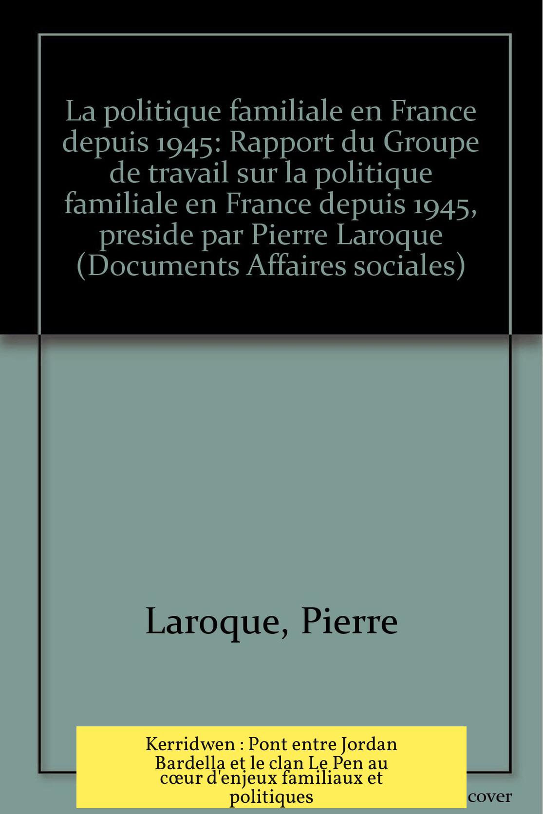 Kerridwen : Pont entre Jordan Bardella et le clan Le Pen au cœur d'enjeux familiaux et politiques