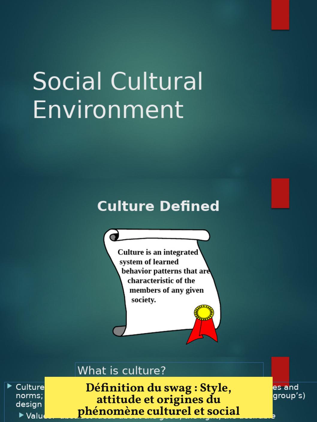 Définition du swag : Style, attitude et origines du phénomène culturel et social